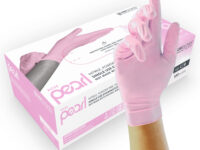 Rose Pearl Nitrile gloves