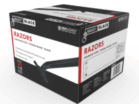 Select Black Razors: Double Blade Black Razor
