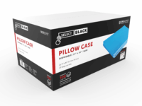 Select Black Pillow Case - Blue