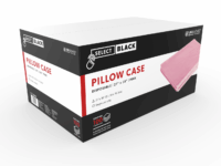 Select Black Pillow Case - Pink